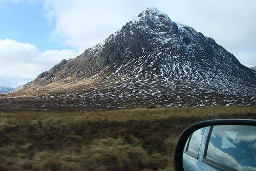 Buchaile Etive Mor, and Wing Mirror